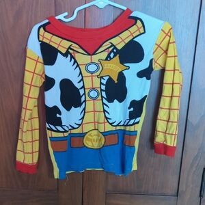 Disney Kids Pajama Set with Red, Yellow, and Blue